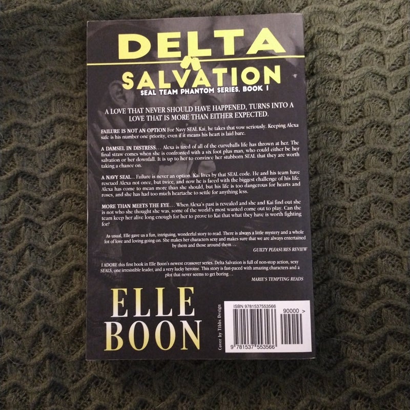 Delta Salvation, SEAL Team Phantom Series Book 1