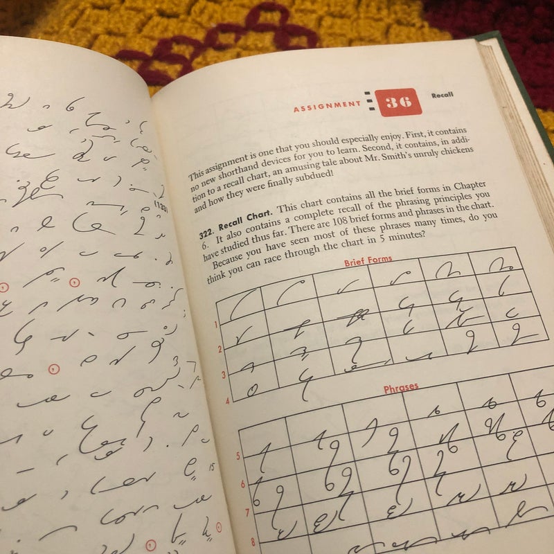 Gregg Shorthand Manual Simplified 1955 
