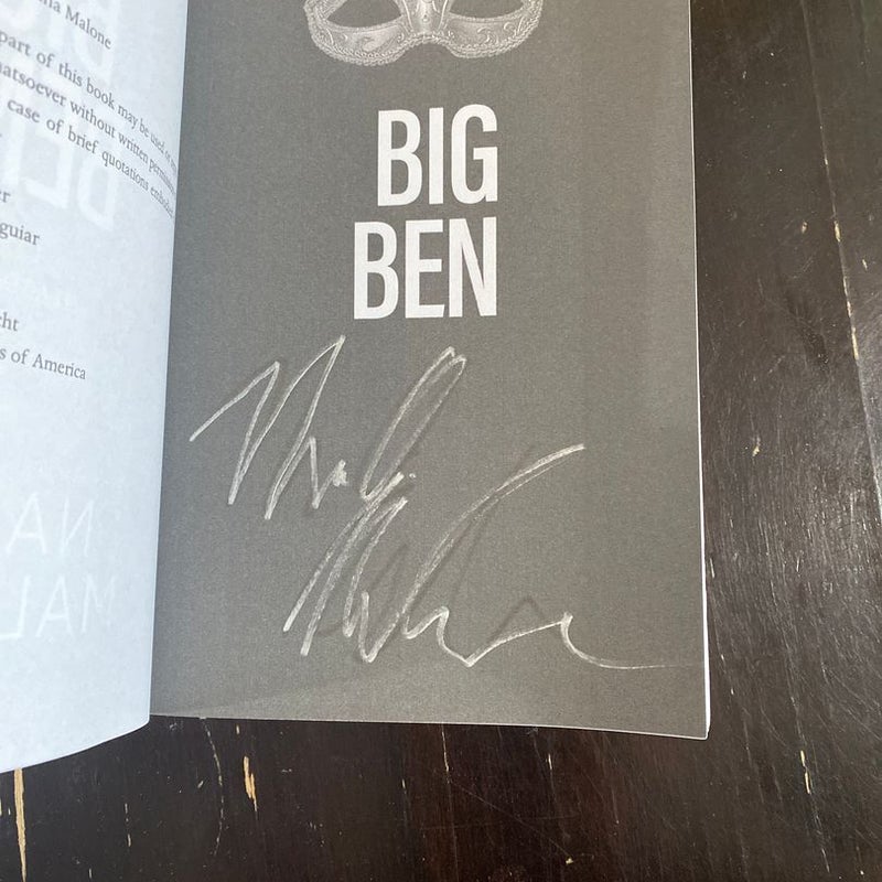 Big Ben **Signed by author**