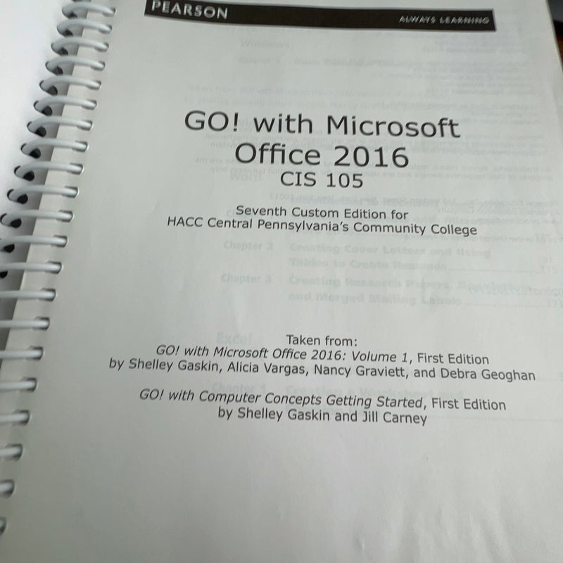 Go! With Microsoft Office 2016