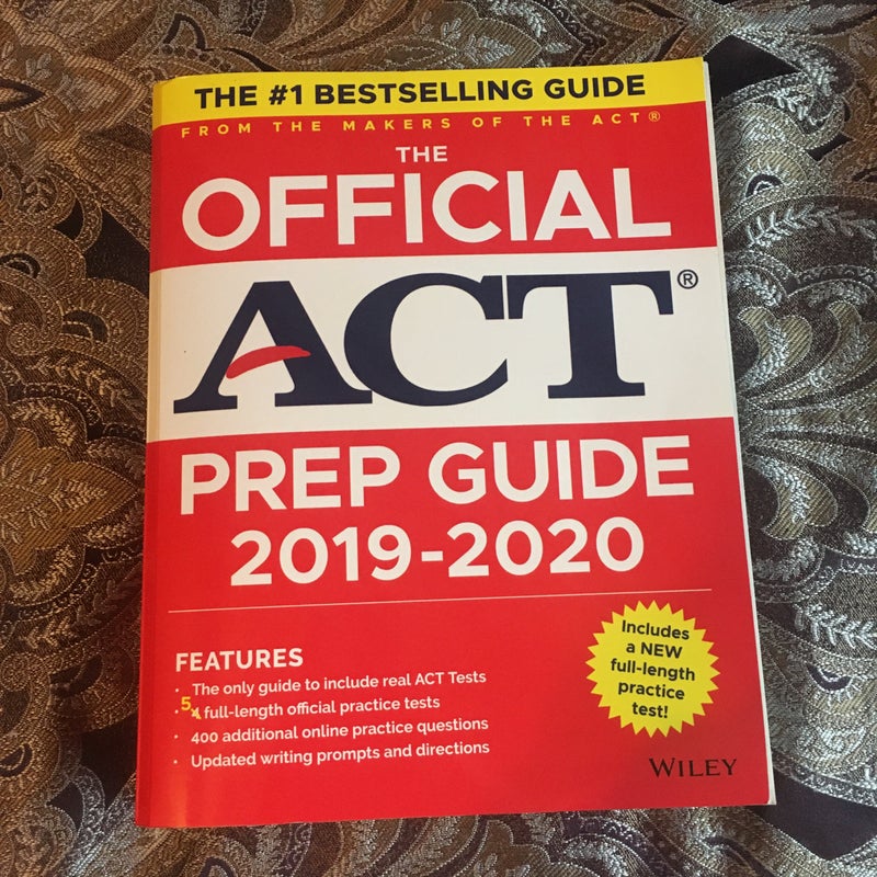 The Official ACT Prep Guide 2019-2020, (Book + 5 Practice Tests + Bonus Online Content)