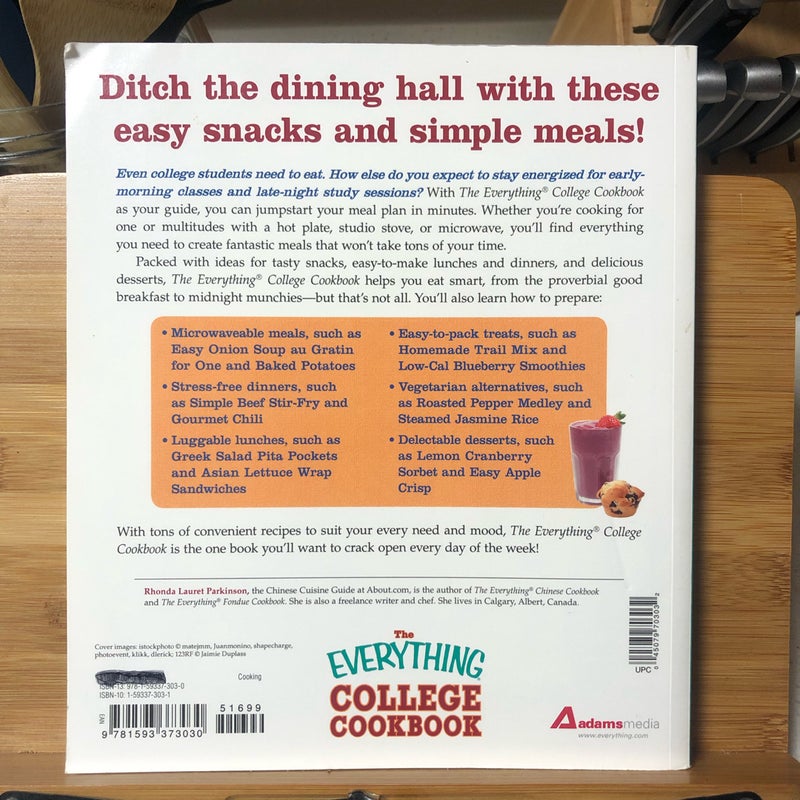 The Everything College Cookbook