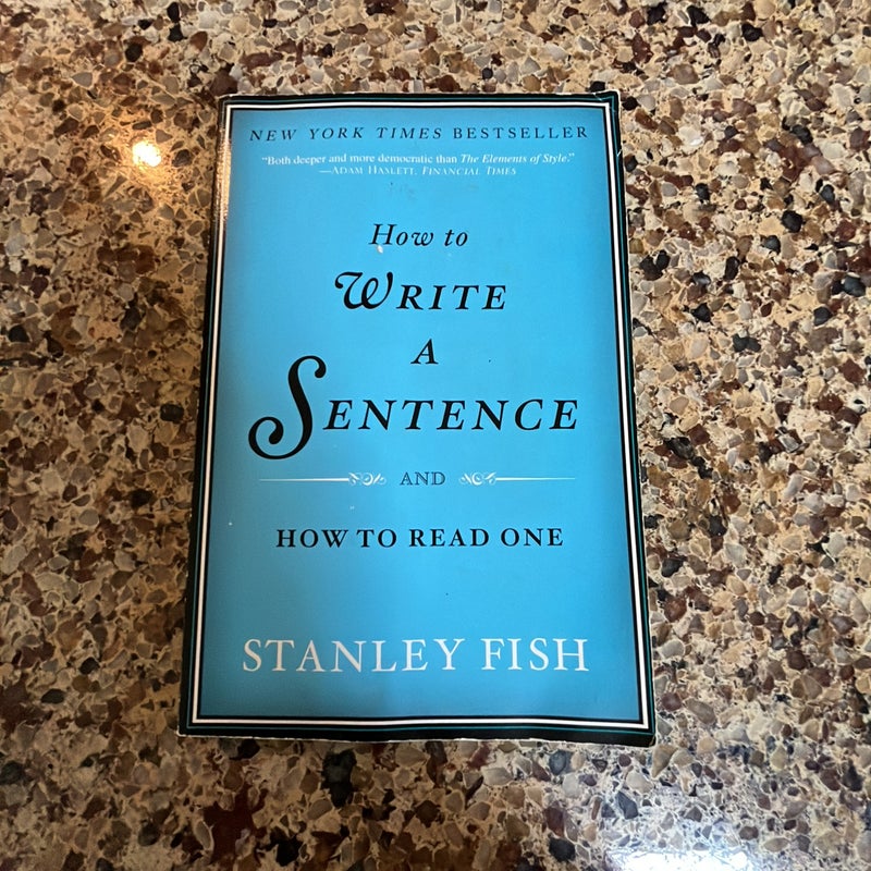 How to Write a Sentence