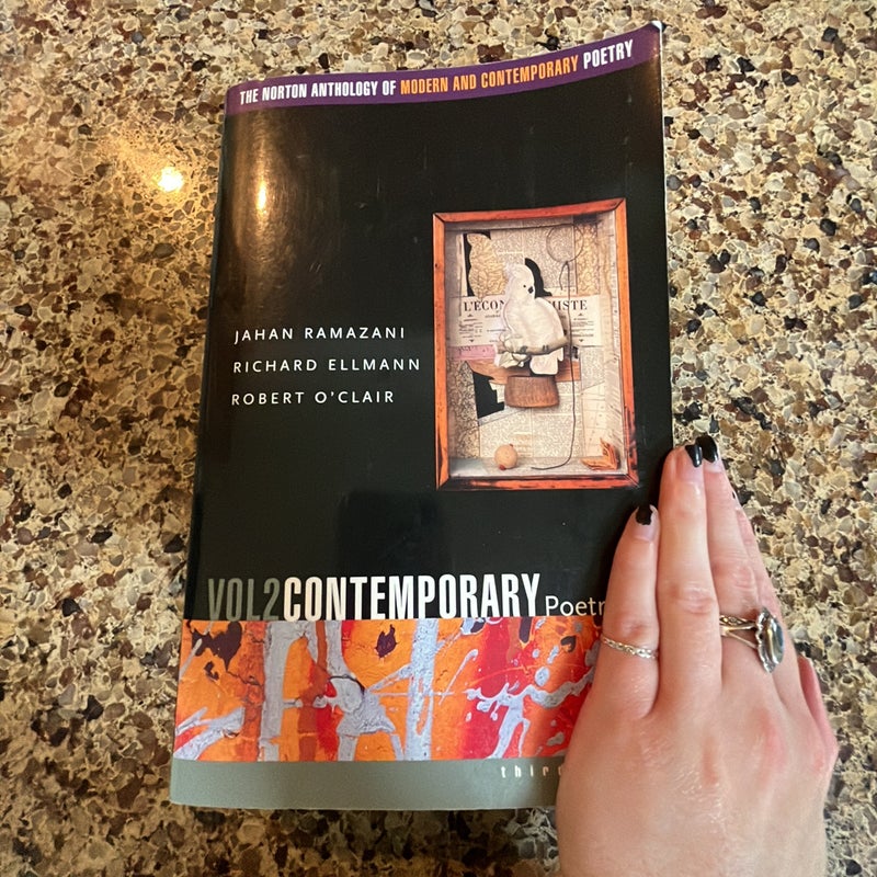 Norton Anthology Modern and Contemporary Poetry