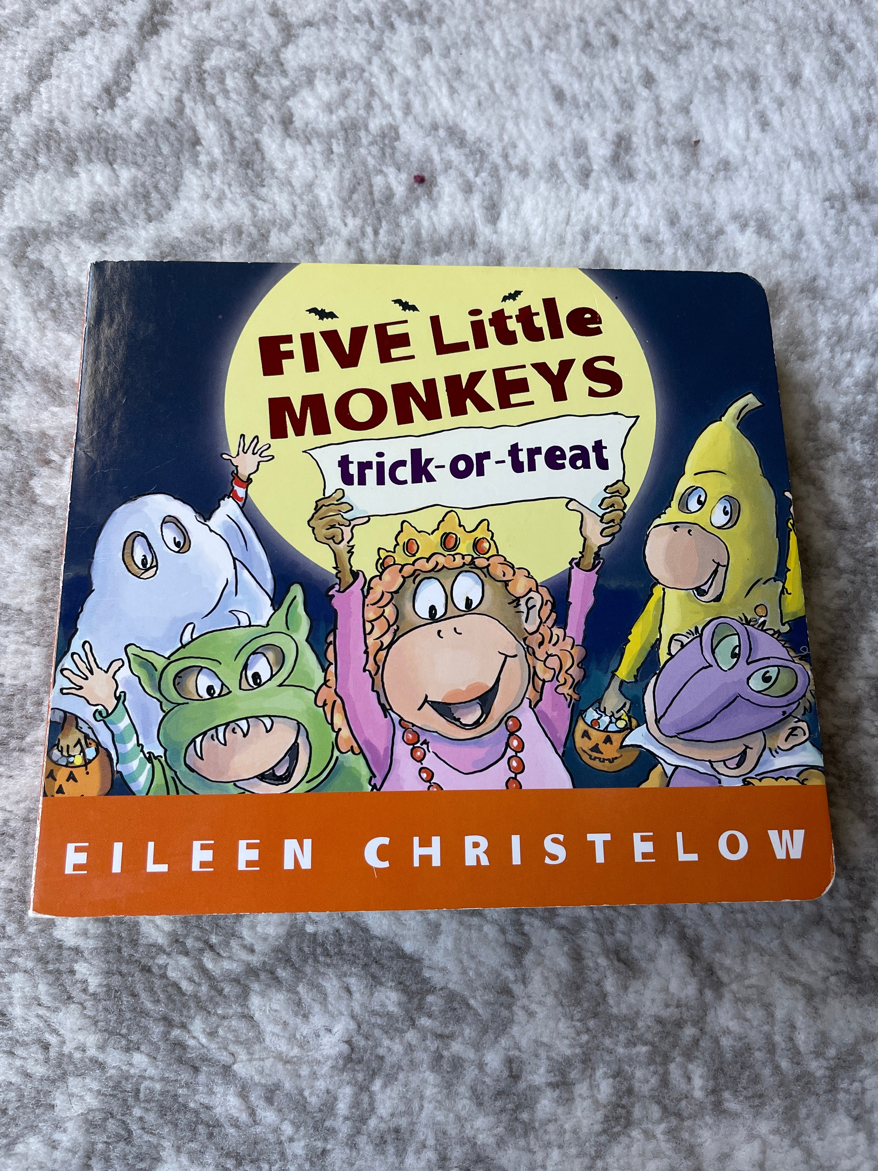 Five Little Monkeys Trick-Or-Treat