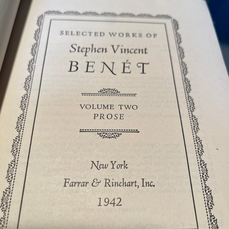 Selected works of Stephen Vincent