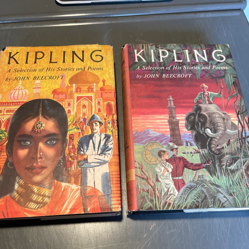 Kipling a selection of his stories and poems by John Beecroft