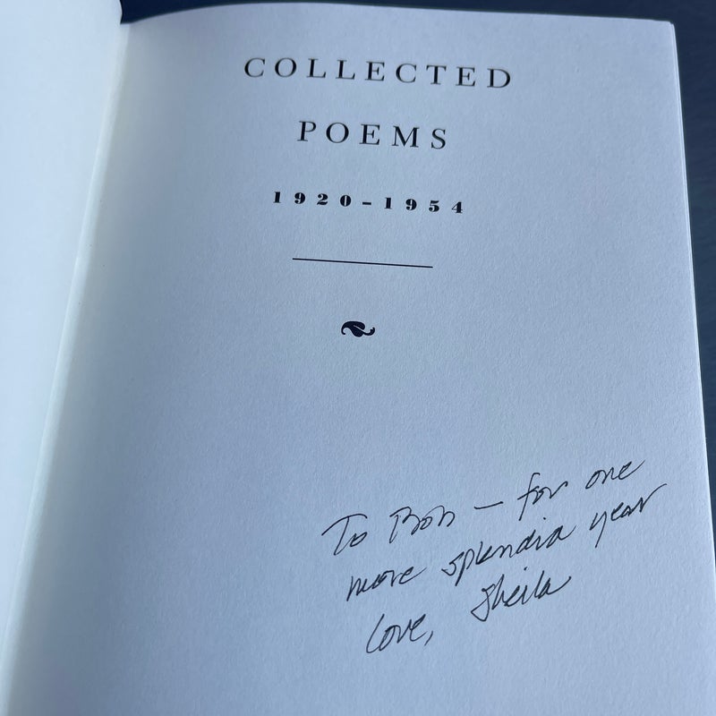 Collected Poems, 1920-1954