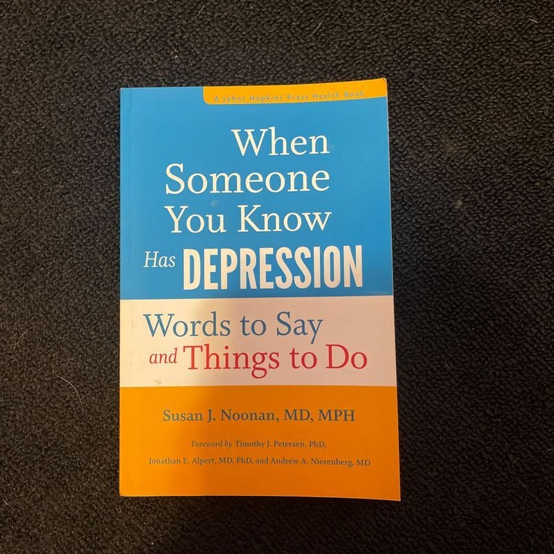When Someone You Know Has Depression