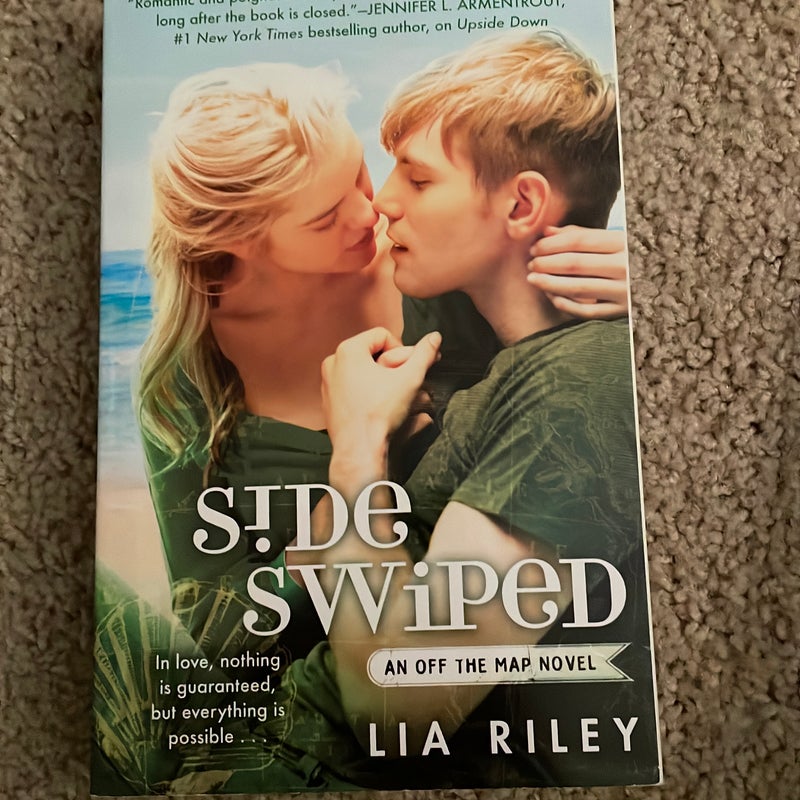 Sideswiped signed by the author 