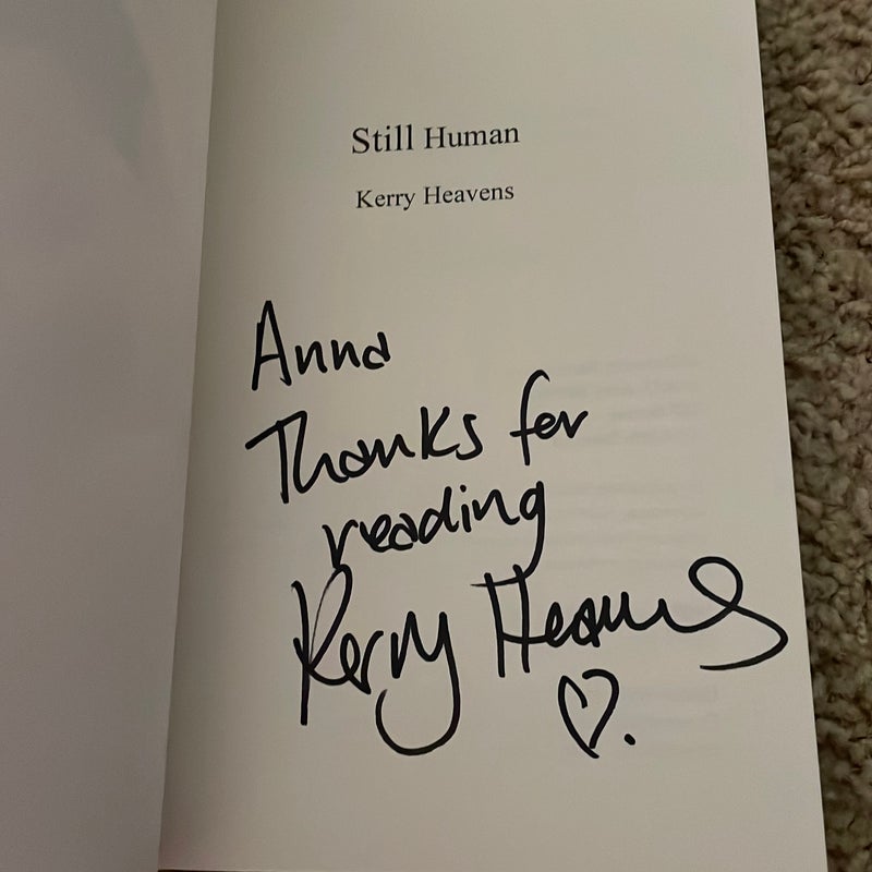 Still Human (signed by the author)