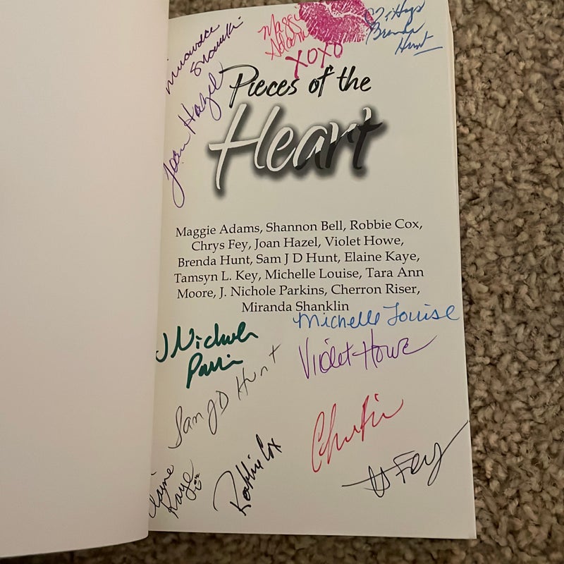 Pieces of the Heart (signed by 12 authors)