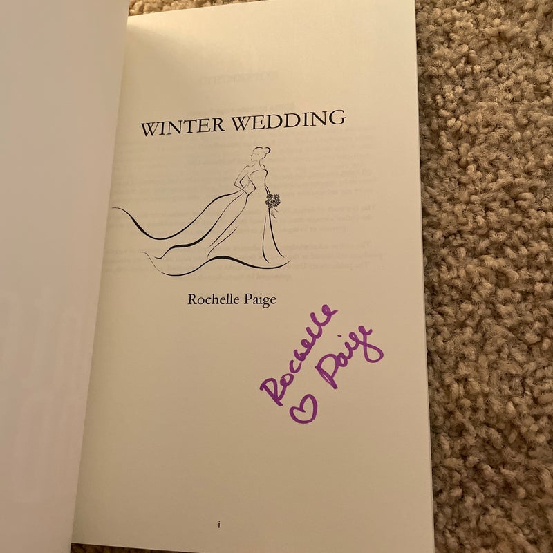Winter Wedding (signed by the author)