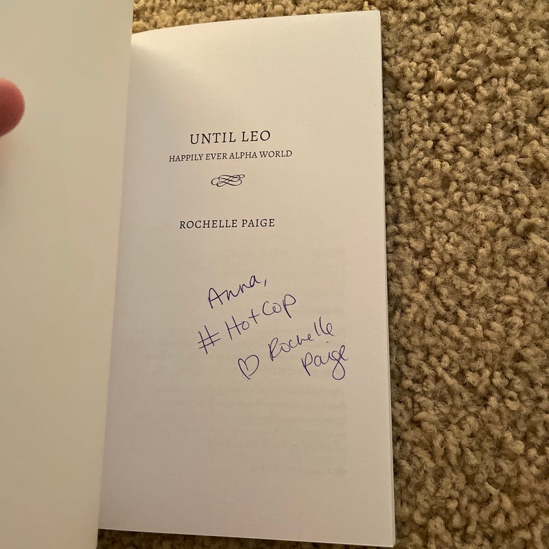 Until Leo (signed by the author)