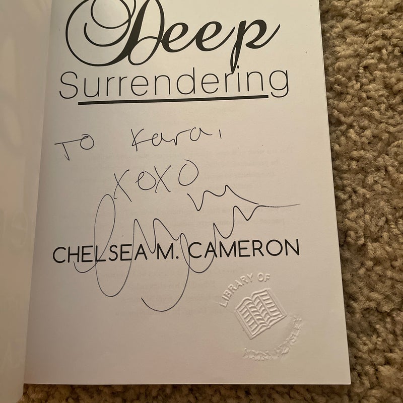 Deep Surrendering (Episode One) (signed by the author)