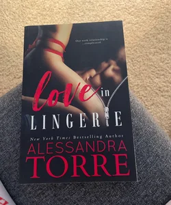 Love in Lingerie (original cover signed by the author)