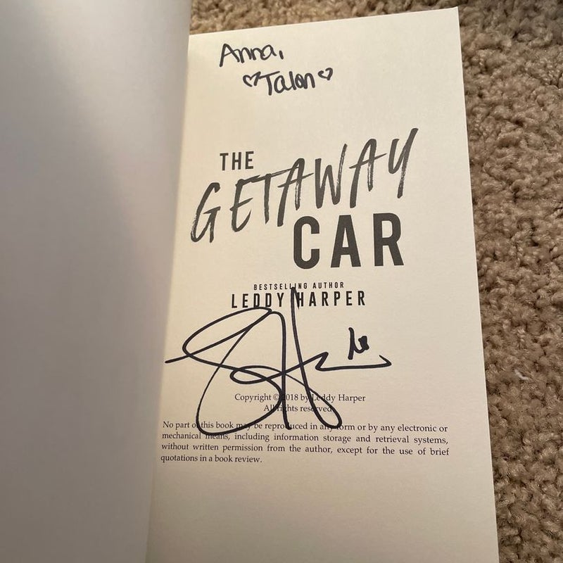 The Getaway Car (signed by the author)