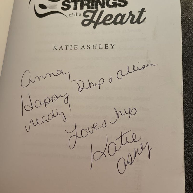 Strings of the Heart (signed by the author)