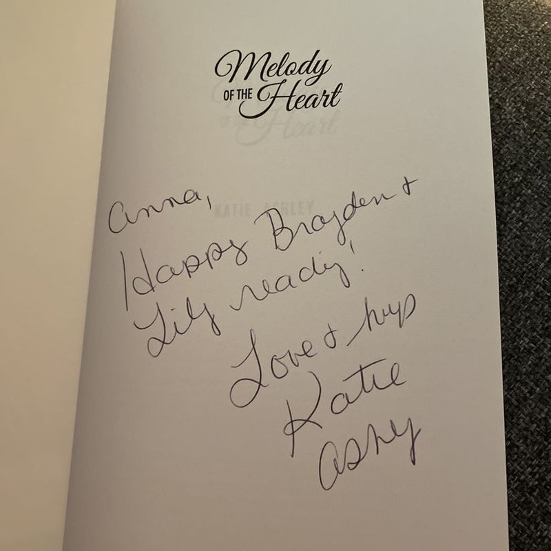 Melody of the Heart (signed by the author)