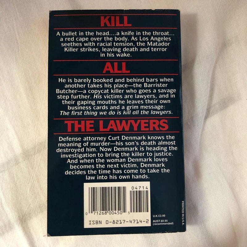 Kill All the Lawyers