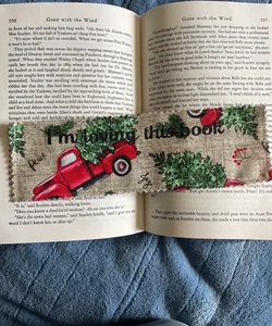 Handmade “I’m loving this book” bookmark