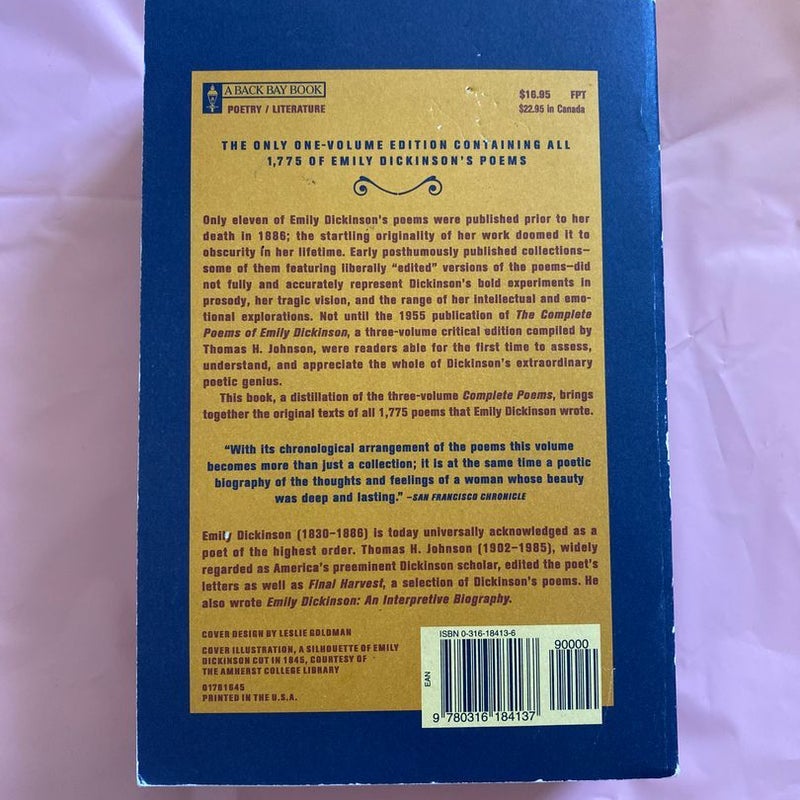 The Complete Poems of Emily Dickinson