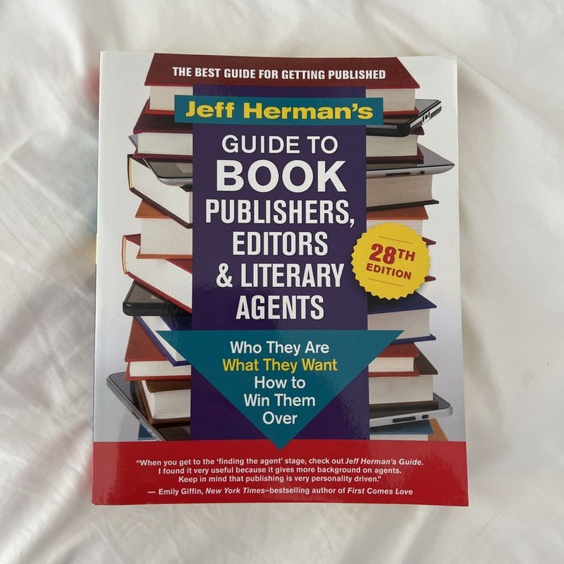Guide to Book Publishers, Editors and Literary Agents 2019