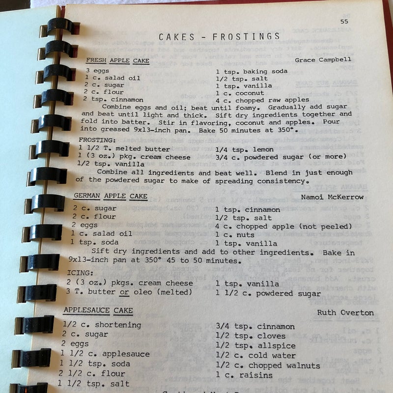 Bi-Centennial Cookbook