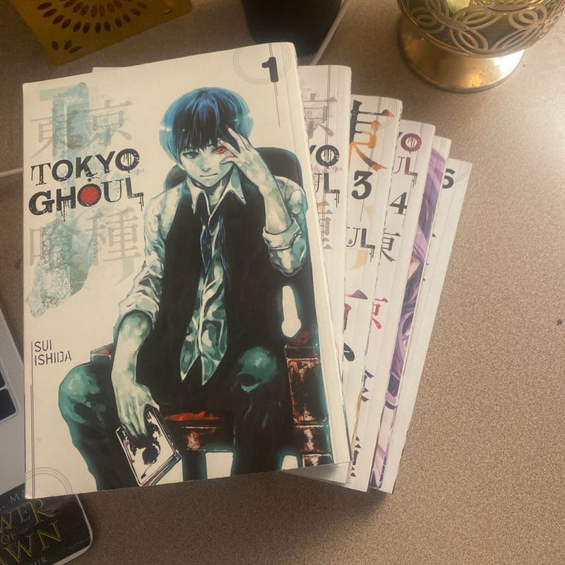 Tokyo Ghoul Mangas Vol.1-6