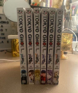 Tokyo Ghoul Mangas Vol.1-6