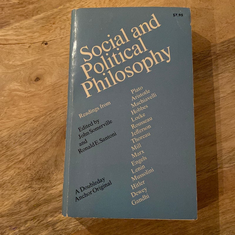 Social and Political Philosophy