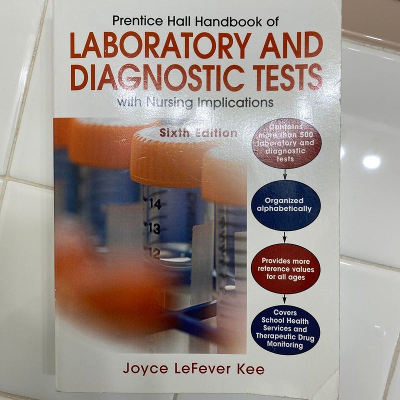 Handbook of Laboratory and Diagnostic Tests with Nursing Implications