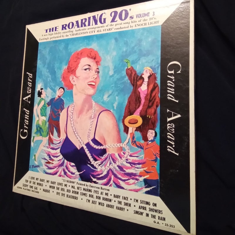 The Roaring 20s - Vintage Vinyl Record (Grand Award Records - Long Playing 33 ⅓ RPM)
