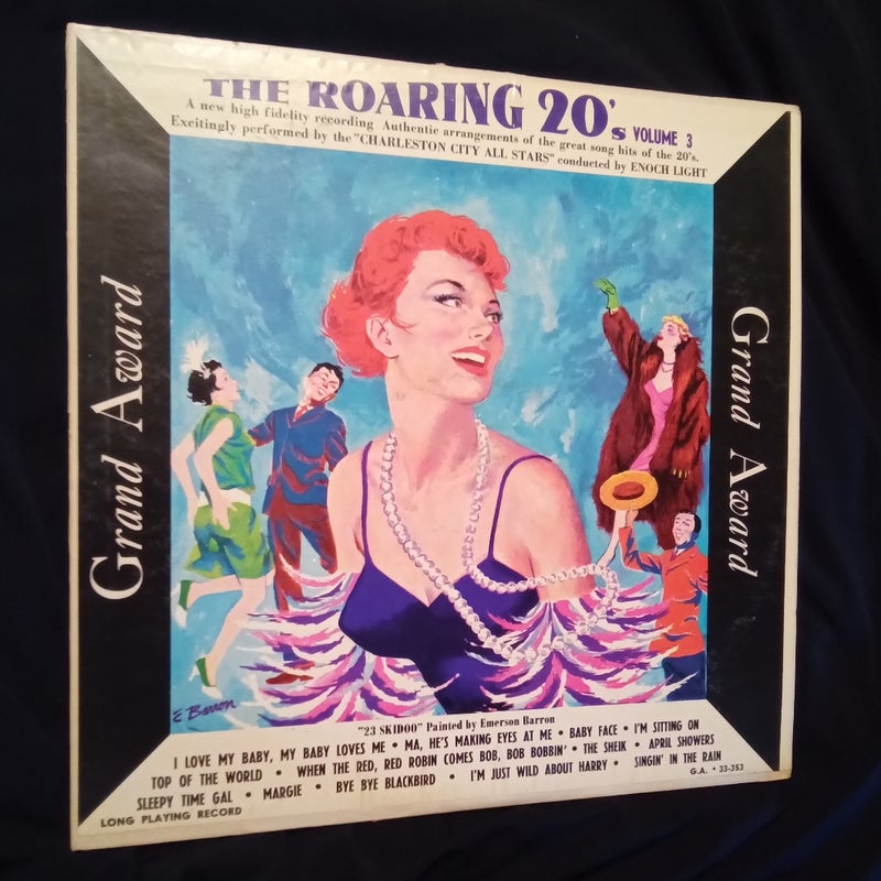 The Roaring 20s - Vintage Vinyl Record (Grand Award Records - Long Playing 33 ⅓ RPM)