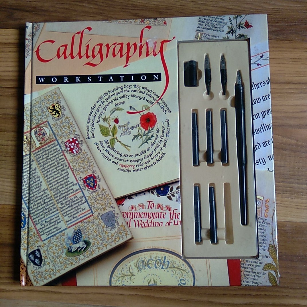 Calligraphy Kit by Arthur Newhall, Hardcover