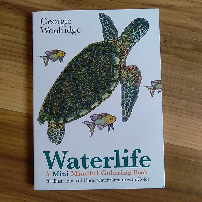 Waterlife: a Mini Mindful Coloring Book