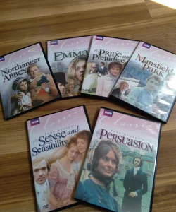 Jane Austen DVD collection 