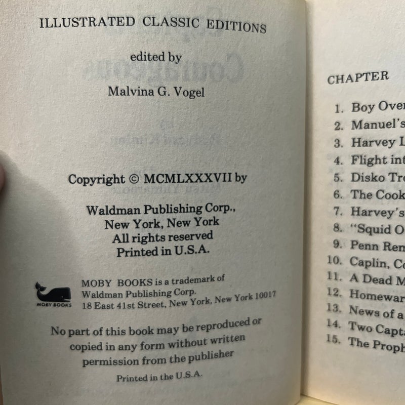 Vintage Paper Back Moby Book 