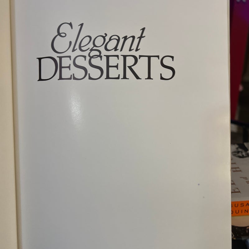 Elegant Desserts