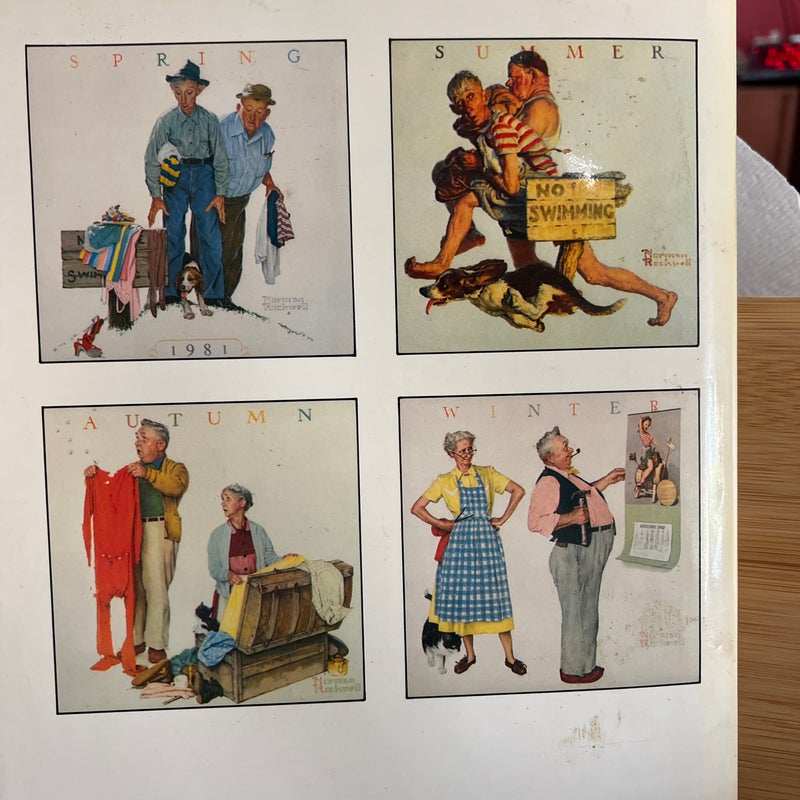 Norman Rockwell's Four Seasons ***FIRST EDITION 