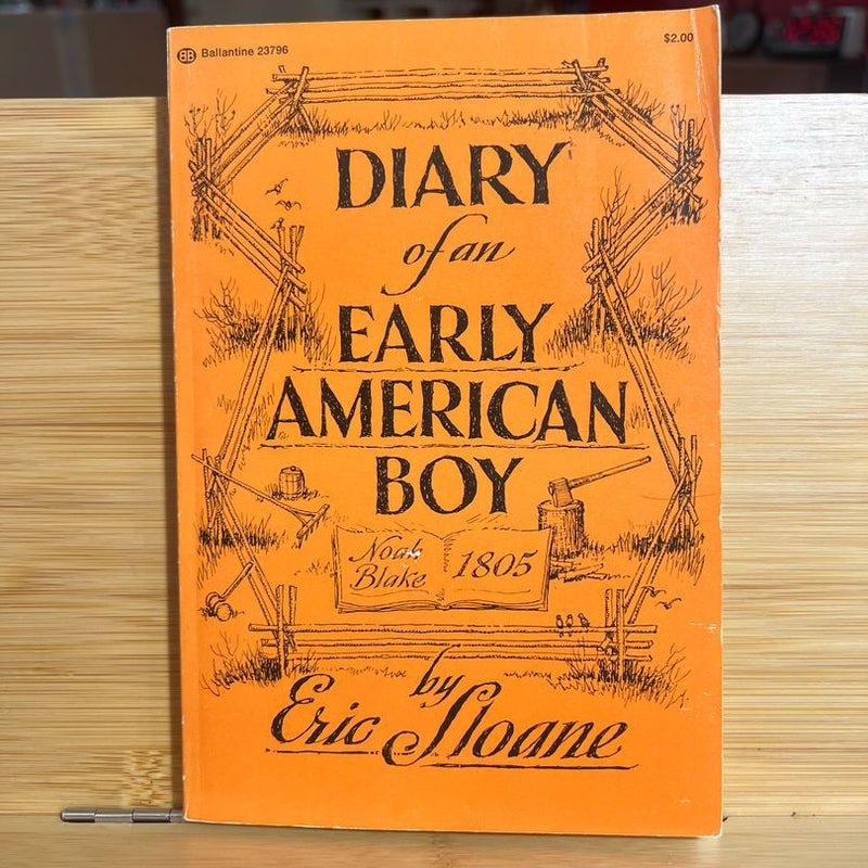 Diary of an Early American Boy