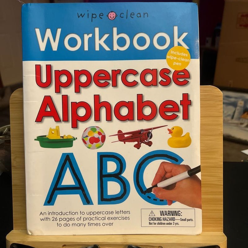 Wipe Clean Workbook Uppercase Alphabet