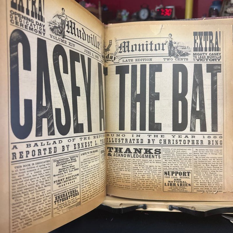 Casey at the Bat *First Edition 