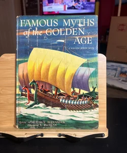 VINTAGE Famous Myths of the Golden Age 