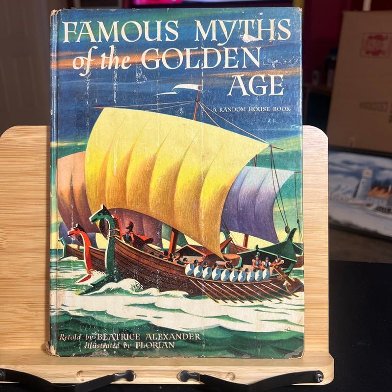 VINTAGE Famous Myths of the Golden Age 