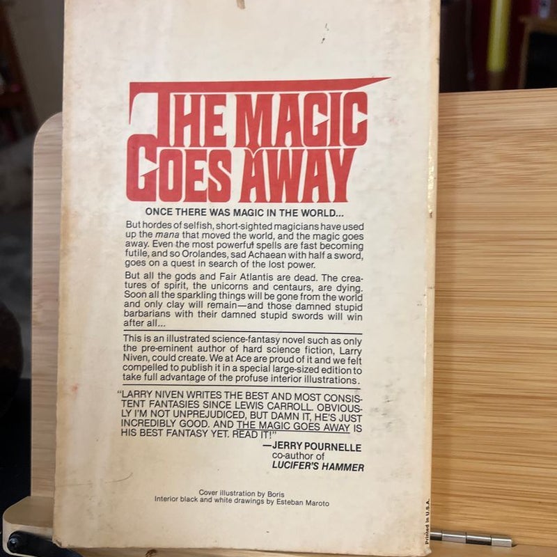 The Magic Goes Away  ***FIRST EDITION 