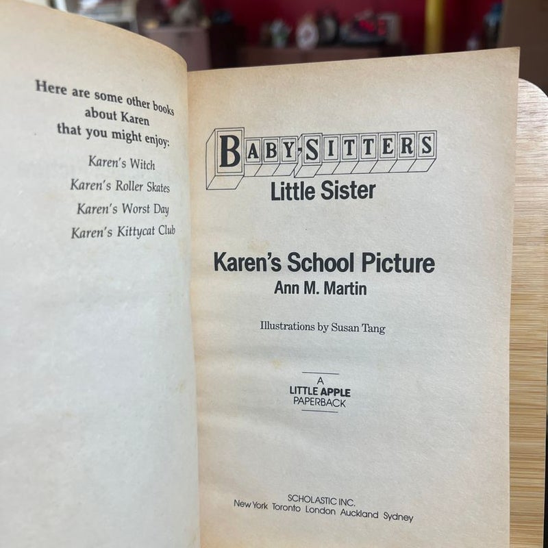 Karen's School Picture #FIRST EDITION
