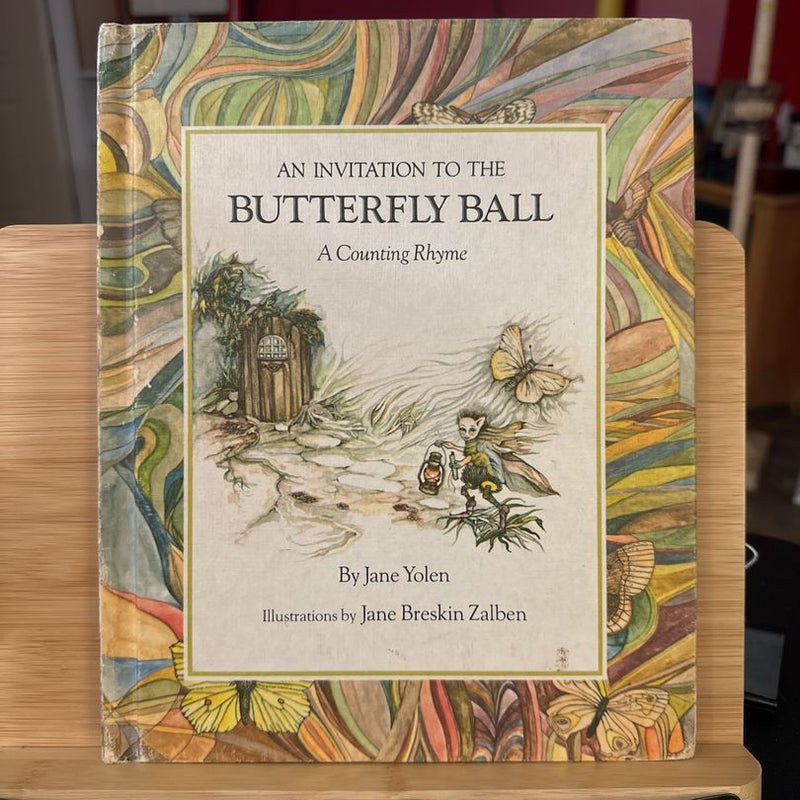 An Invitation to the butterfly ball: a counting rhyme