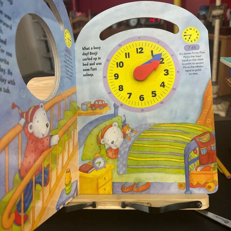 Sunshine and stars have fun learning to tell time