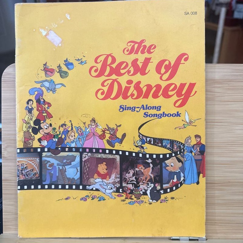 The Best of Disney Sing-Along Songbook 